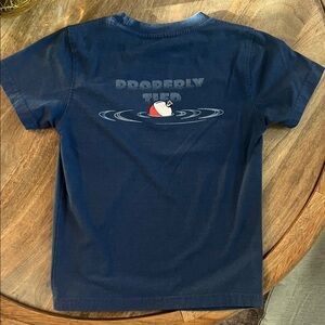 Kids Navy Graphic Tee